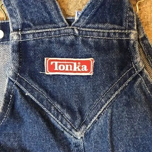 VintageĀ 1980āaāTonka Overallsā| 12M &ā24M - Picture 7 of 12